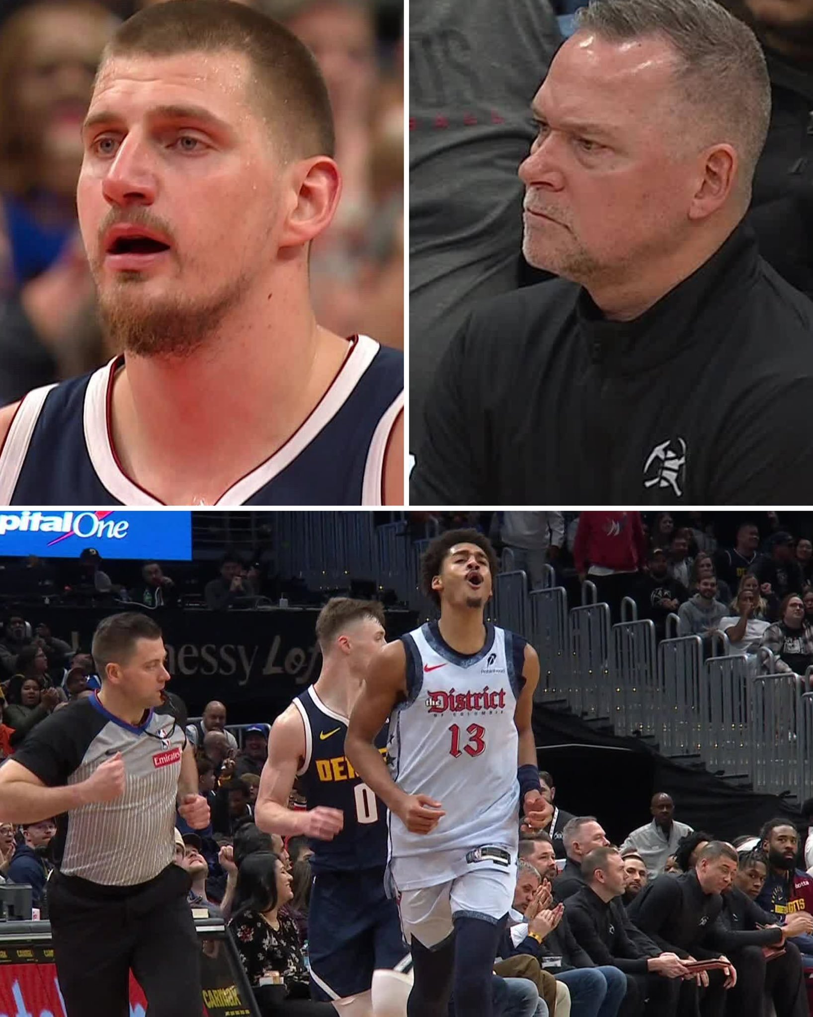 找回场子！今日约基奇不热身三分6中5，成功复仇自己哥哥